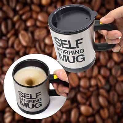 Self starting coffee mu...