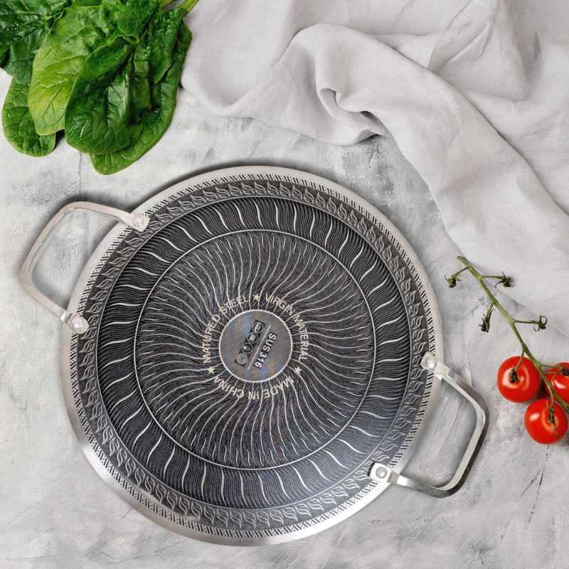 11.8 inch Laser Cust Round pan