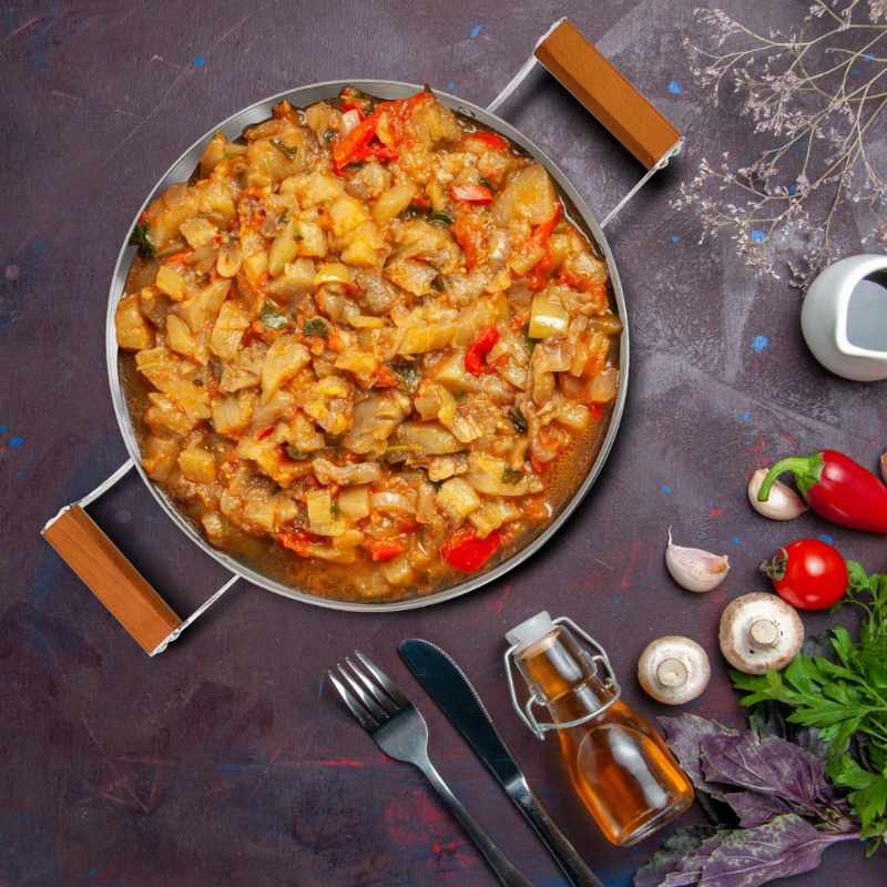 Tesla Cooking pan With ...