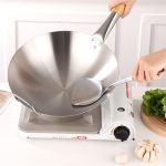 Wooden Handle premium Steel Pan