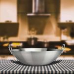 38 cm Japani SS Steel Cooking Pan