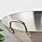 38 cm Japani SS Steel Cooking Pan