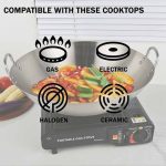 38 cm Japani SS Steel Cooking Pan