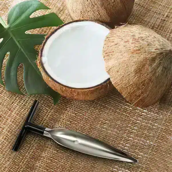 Green Coconut Hole Open...