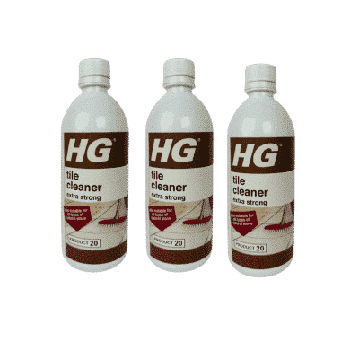 HG extra Strong Tiles Cleaner – 3 pcs
