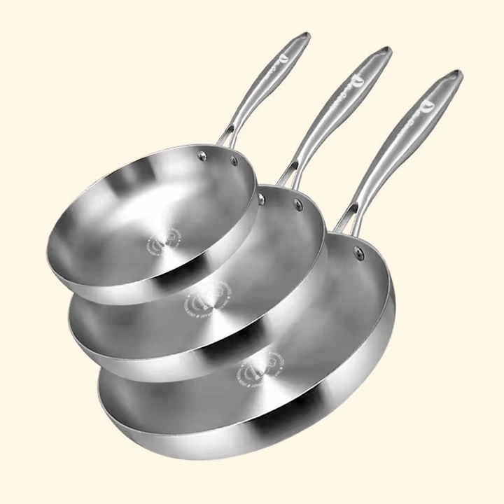 Dr Cook Steel Frypan